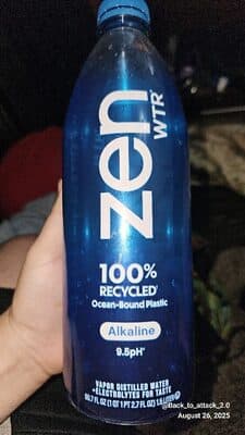 Zen Wtr 9.5 pH Vapor Distilled Water