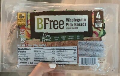 Wholegrain Pita Breads