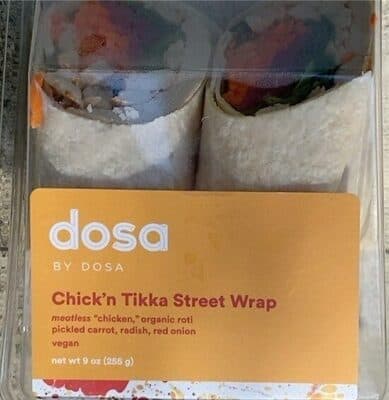 Chicken Tikka Street Wrap