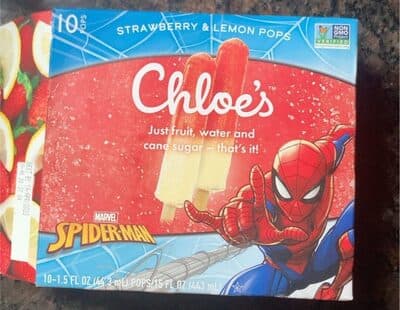 Strawberry & Lemon Pops