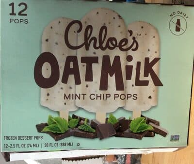 Mint Chip Oatmilk Frozen Dessert Pops