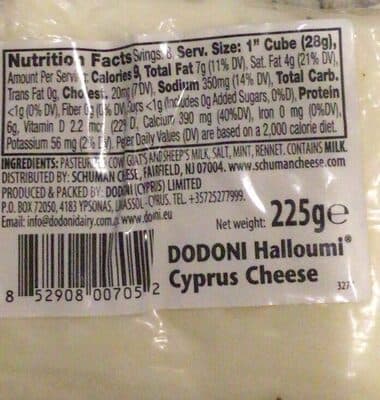 Halloumi Authentic Cyprus Cheese