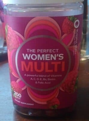 The perfect woman's multi vitamins