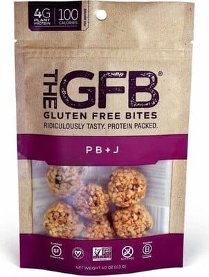 P B + J Gluten Free Bites
