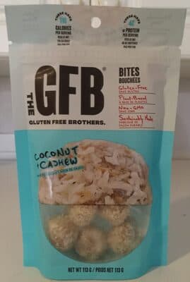 Coconut + Cashew Bites