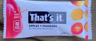 Apples + Mangoes Mini Fruit Bar
