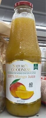 100% mango juice
