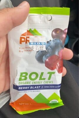 Bolt Organic Energy Chews