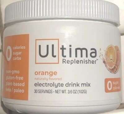 ORANGE ELECTROLYTE DRINK MIX, ORANGE