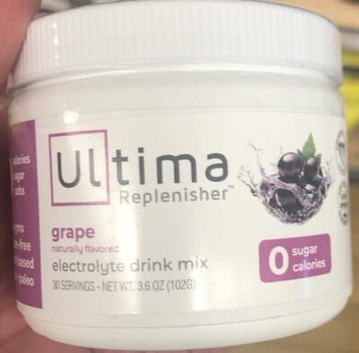 Grape Flavored Electrolyte Drink Mix