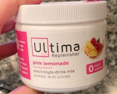 Pink Lemonade Flavored Electrolyte Drink Mix