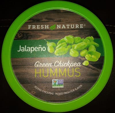 Green Chickpea Jalapeno Hummus
