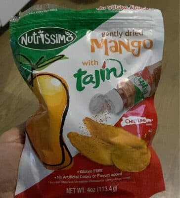 Gently Dried Mango with Tajin