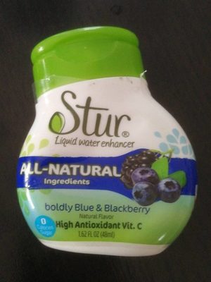 Liquid Water Enhancer, Boldly Blue & Blackberry