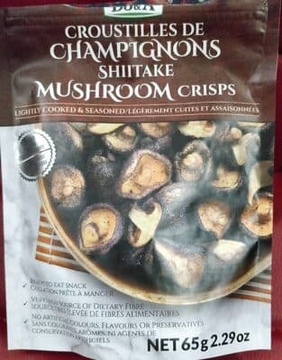 Shiitake Mushroom Crisps