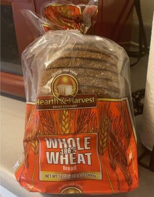Whole 100% Wheat Bread