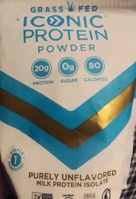Grass Fed Iconic Protein Powder