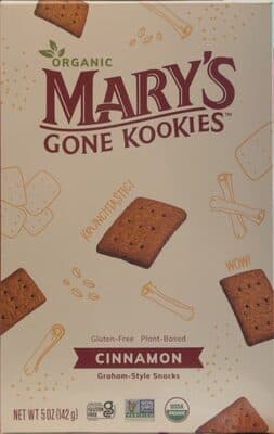 Organic Mary’s Gone Kookies Cinnamon