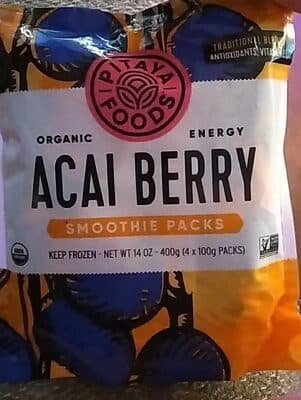Acai Guarana Organic Energy Plant Powder