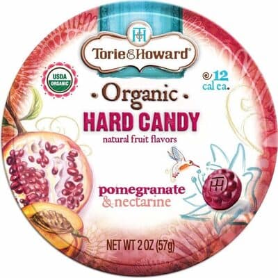 Pomegranate & Nectarine Hard Candy
