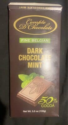 Fine Belgian Dark Chocolate Mint