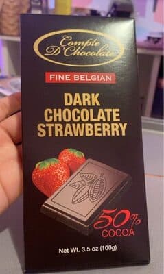 Compte D Chocolate Dark Strawberry