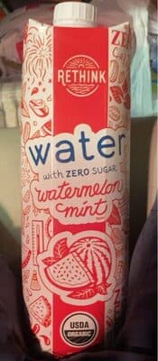 Watermelon Mint Flavor Water
