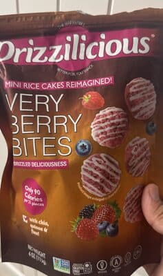 Very Berry Bites Mini Rice Cakes