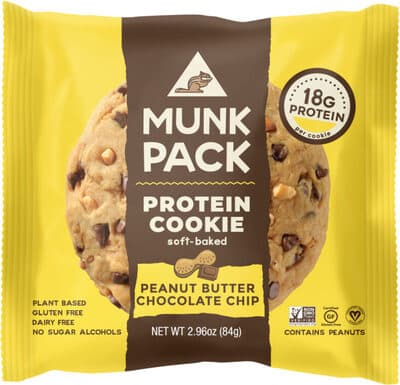 Peanut Butter Chocolate Chip Soft-Baked Protein Cookie