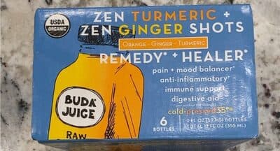 Orange - Ginger - Turmeric Zen Turmeric + Zen Ginger Shots