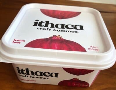 Lemon Beet Hummus