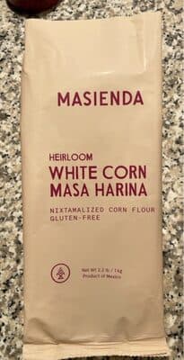 Heirloom white corn