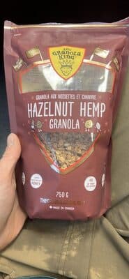 Hazelnut Hemp Granola