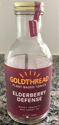 Elderberry Defense Plant Based Tonics