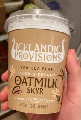 Vanilla Bean Oatmilk Skyr