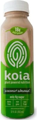 Plant Powered Protein Drink, Coconut Almond