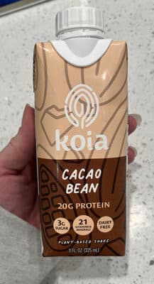 Cacao Bean Plant-Based Shake