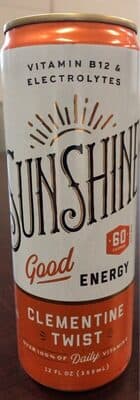 Clementine Twist Energy Drink