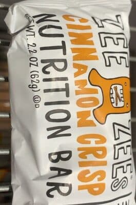 Cinnamon Nutrition Bar