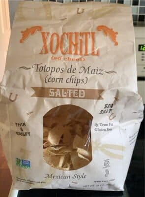 Totopos de maiz