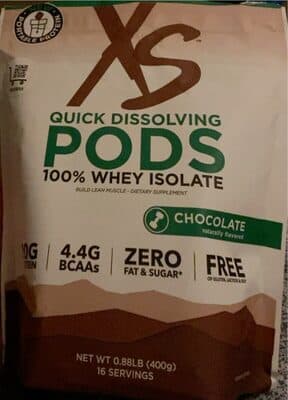 Xs chocolate protein pods