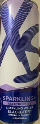 Blackberry Flavored Electrolytes Sparkling Water
