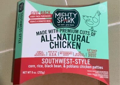 Southwest-Style Corn, Rice, Black Bean, & Poblano Chicken Patties