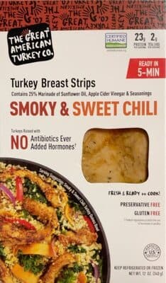 Smoky & Sweet Chili Turkey Breast Strips