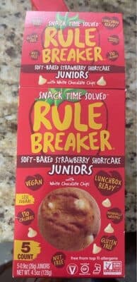 Soft baked strawberry shortcake juniors