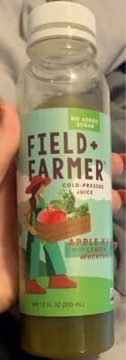 Kale, Apple, Lemon and Wheatgrass Cold Pressed Juice