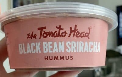 Black Bean Siracha Hummus