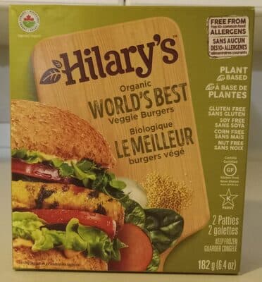 Organic World's Best Veggie Burgers
