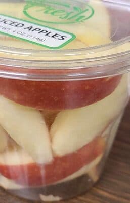 Sliced Apples