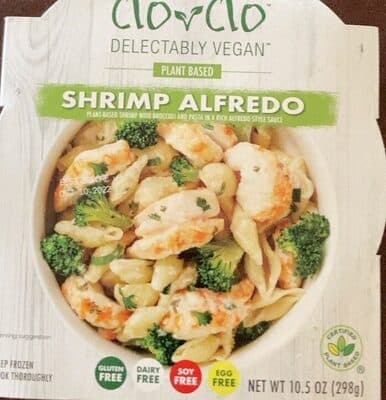 Plant Based Shrimp Alfredo